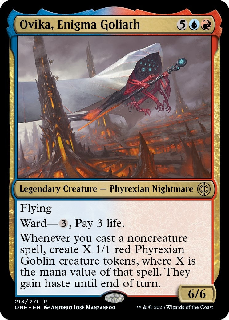 Image for Ovika, Enigma Goliath (213) - Magic: The Gathering