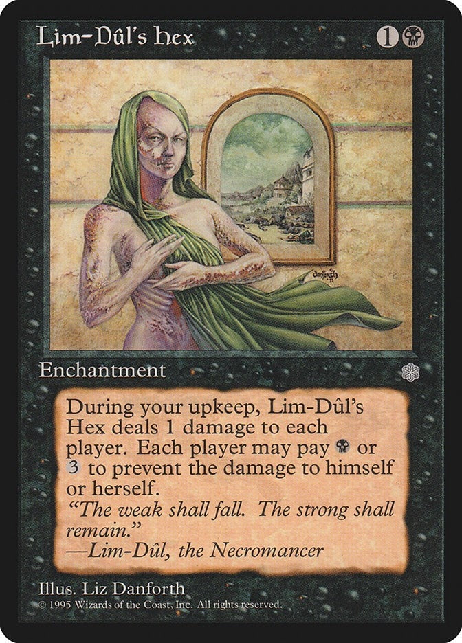 Image for Lim-Dul's Hex - Magic: The Gathering