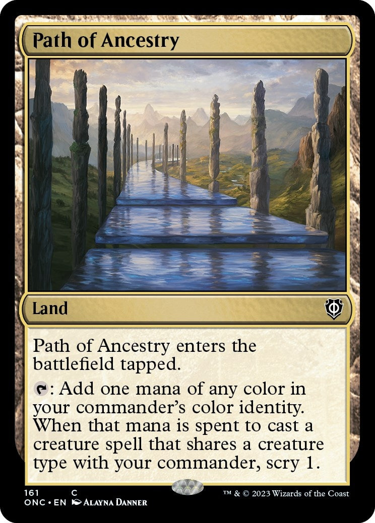 Image for Path of Ancestry (161) (ONC) - Magic: The Gathering
