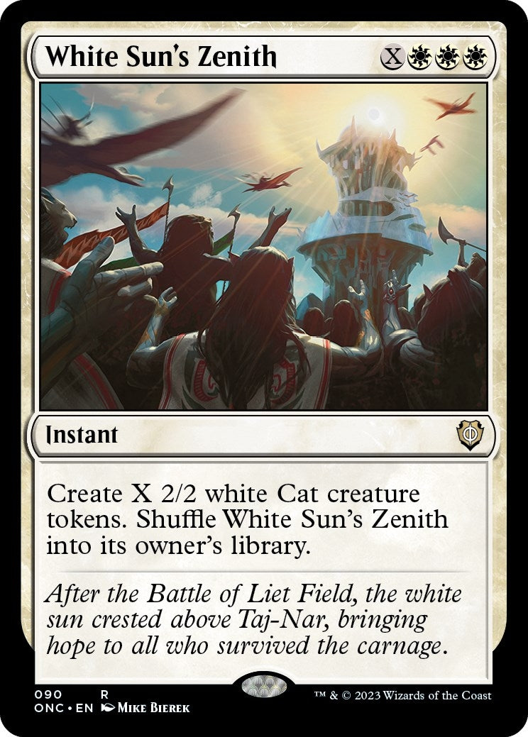 Image for White Sun's Zenith (90) (ONC) - Magic: The Gathering