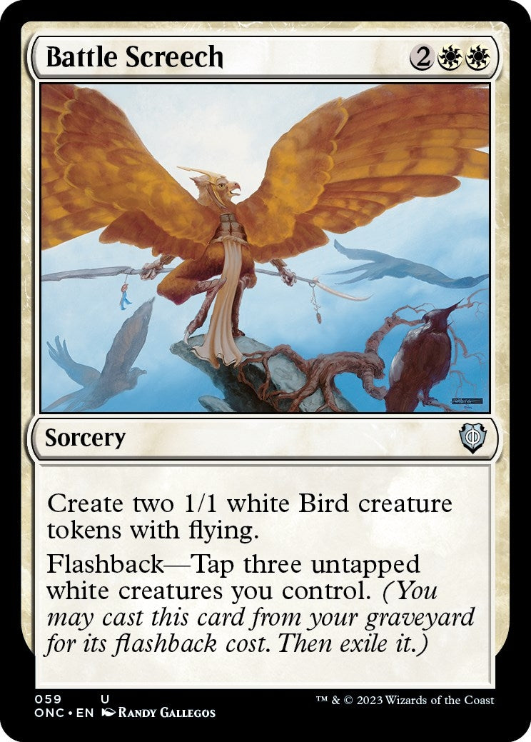 Image for Battle Screech (59) (ONC) - Magic: The Gathering