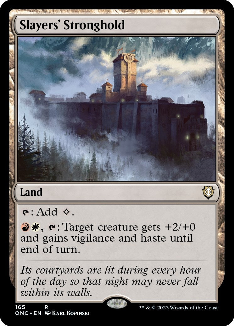 Image for Slayers' Stronghold (165) (ONC) - Magic: The Gathering