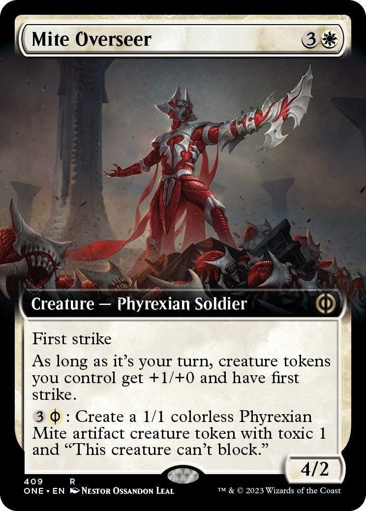 Image for Mite Overseer (Extended Art) (409) - Magic: The Gathering