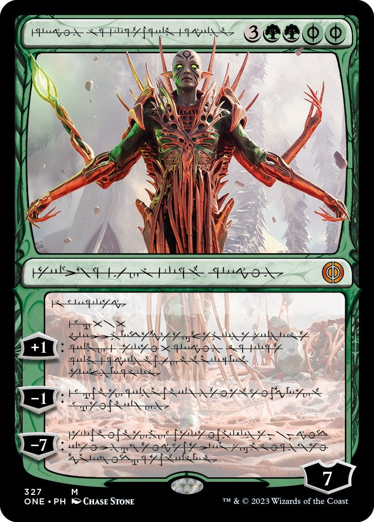 Image for Nissa, Ascended Animist (Phyrexian) (327) - Magic: The Gathering
