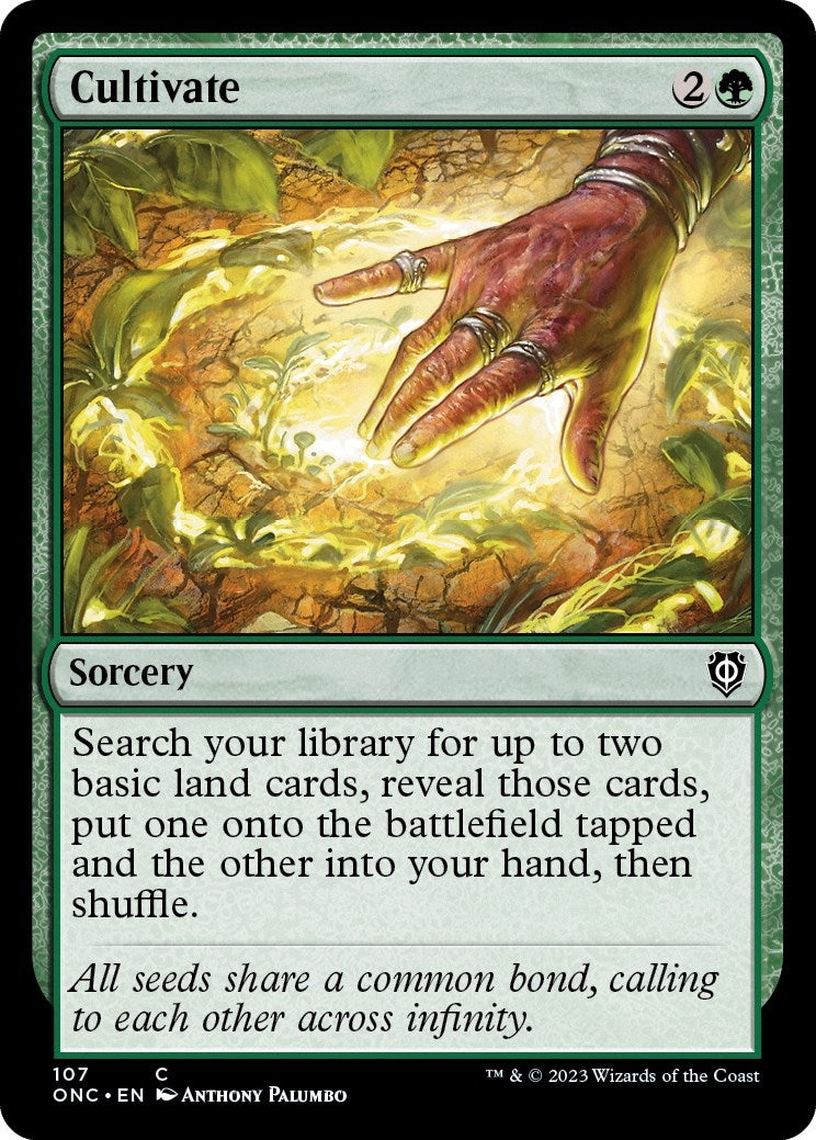 Image for Cultivate (107) (ONC) - Magic: The Gathering