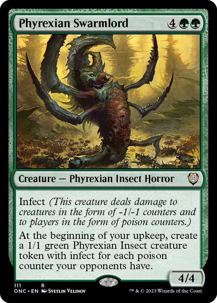 Image for Phyrexian Swarmlord (111) - Magic: The Gathering