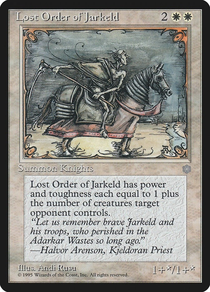Image for Lost Order of Jarkeld - Magic: The Gathering