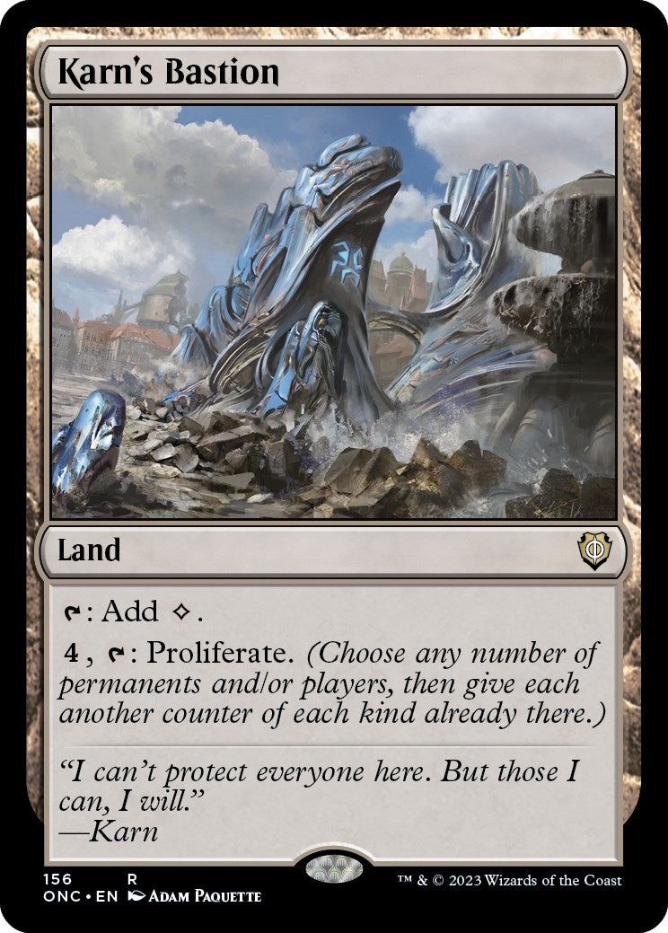 Image for Karn's Bastion (156) - Magic: The Gathering