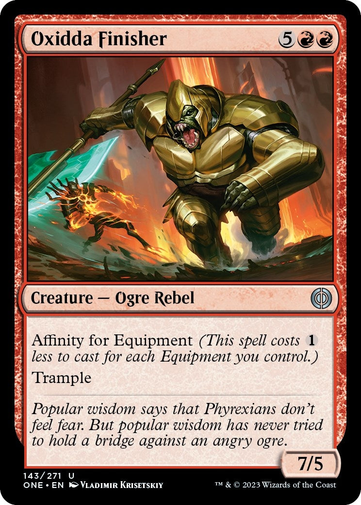 Image for Oxidda Finisher (143) - Magic: The Gathering