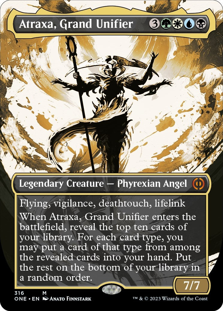 Image for Atraxa, Grand Unifier (Showcase) (316) - Magic: The Gathering