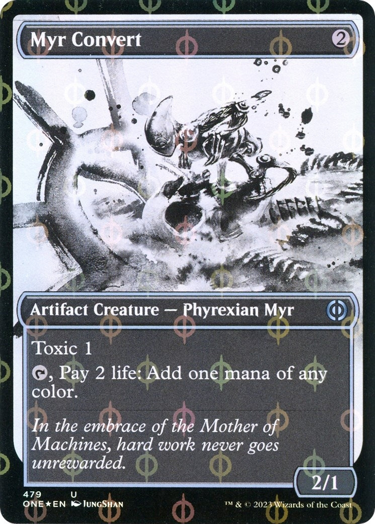 Image for Myr Convert (Showcase) (Step-and-Compleat Foil) (479) - Magic: The Gathering