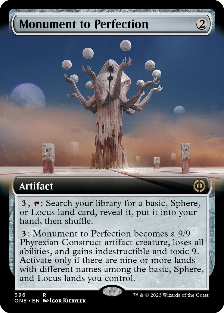 Image for Monument to Perfection (Extended Art) (396) - Magic: The Gathering