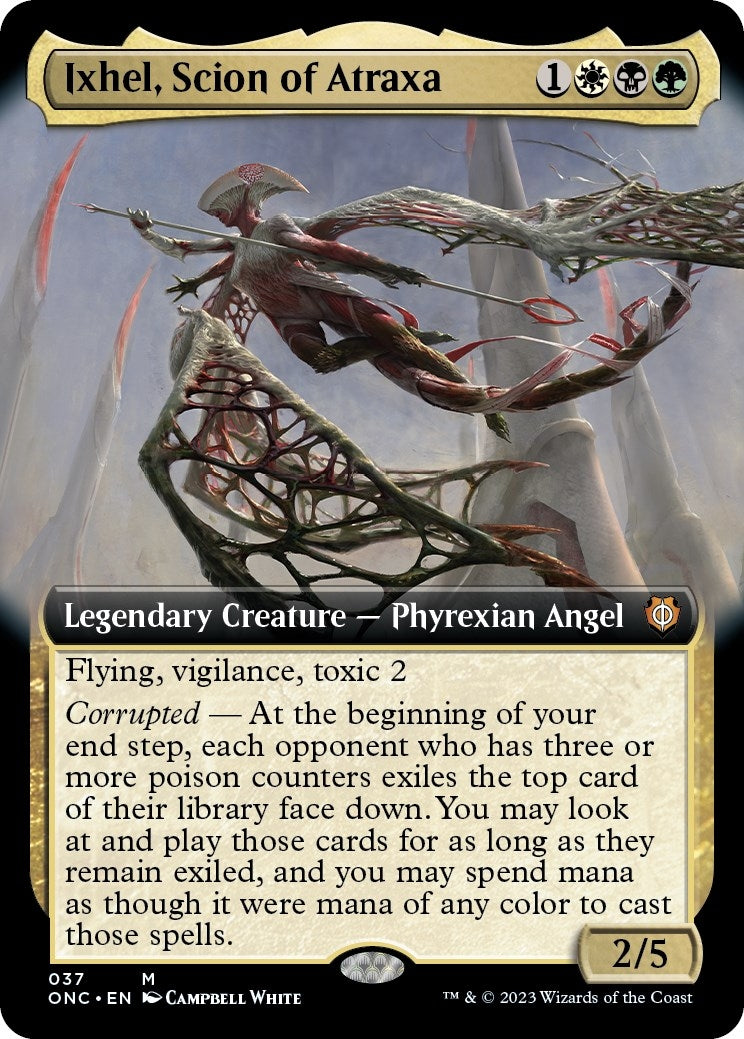 Image for Ixhel, Scion of Atraxa (Extended Art) (37) - Magic: The Gathering