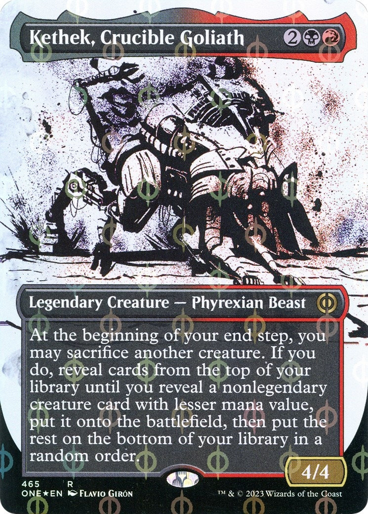 Image for Kethek, Crucible Goliath (Showcase) (Step-and-Compleat Foil) (465) - Magic: The Gathering