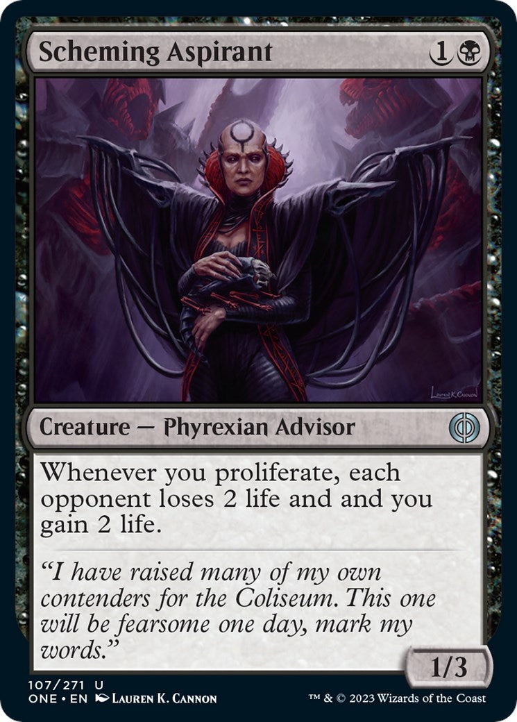 Image for Scheming Aspirant (107) - Magic: The Gathering