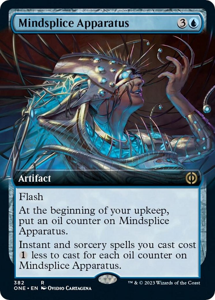 Image for Mindsplice Apparatus (Extended Art) (382) - Magic: The Gathering