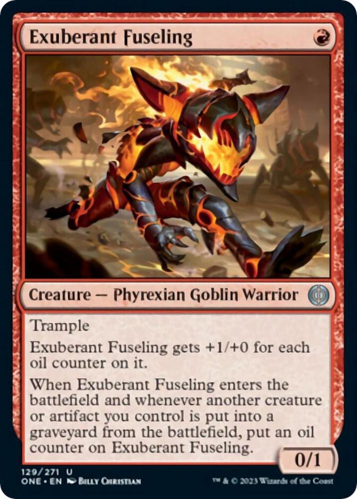 Image for Exuberant Fuseling (129) - Magic: The Gathering