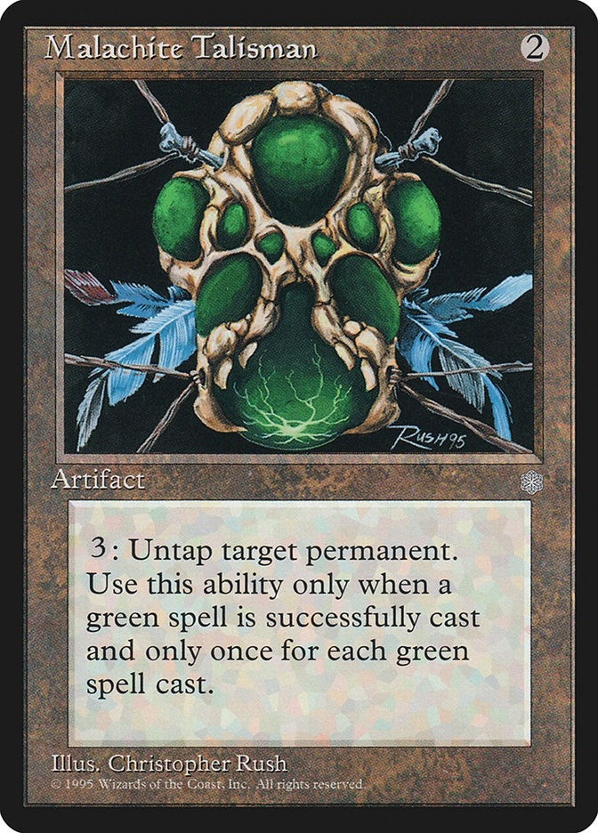 Image for Malachite Talisman - Magic: The Gathering