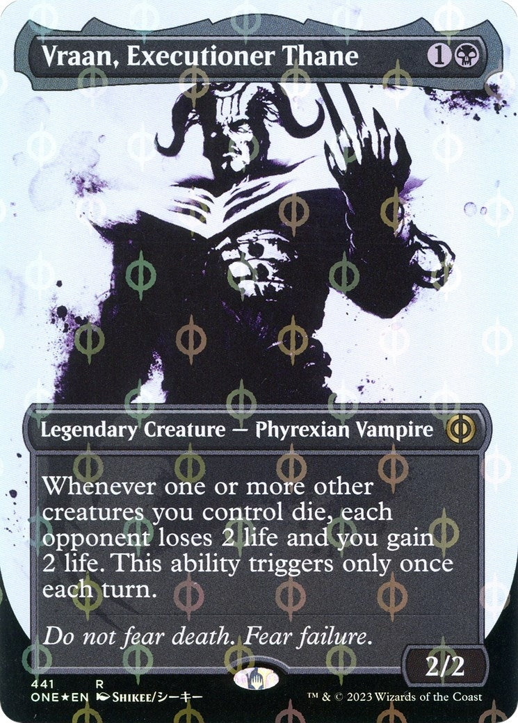Image for Vraan, Executioner Thane (Showcase) (Step-and-Compleat Foil) (441) - Magic: The Gathering