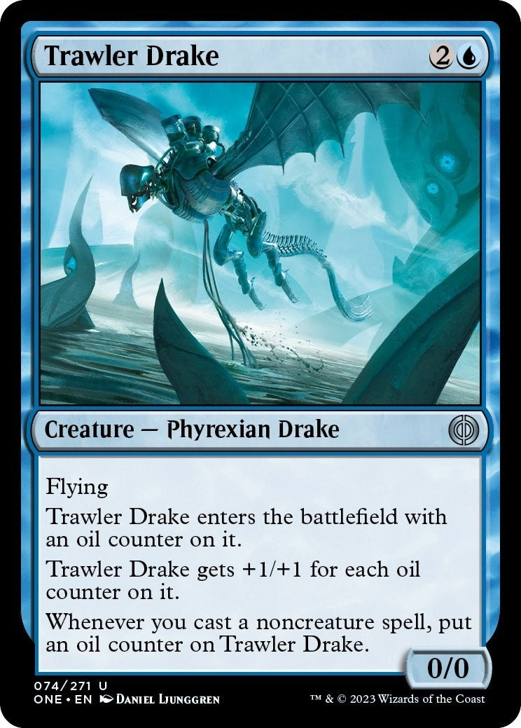 Image for Trawler Drake (74) - Magic: The Gathering