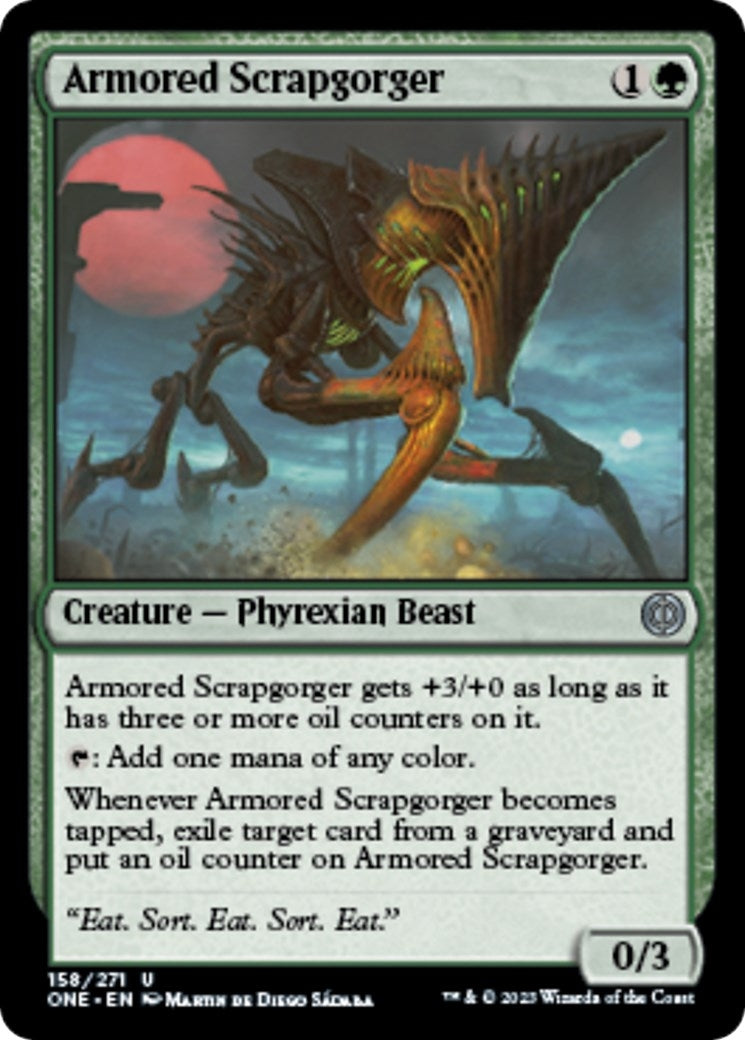 Image for Armored Scrapgorger (158) - Magic: The Gathering