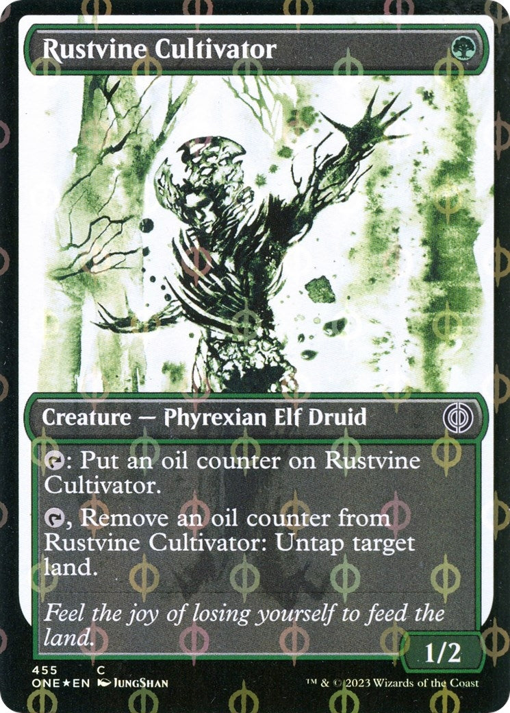 Image for Rustvine Cultivator (Showcase) (Step-and-Compleat Foil) (455) - Magic: The Gathering