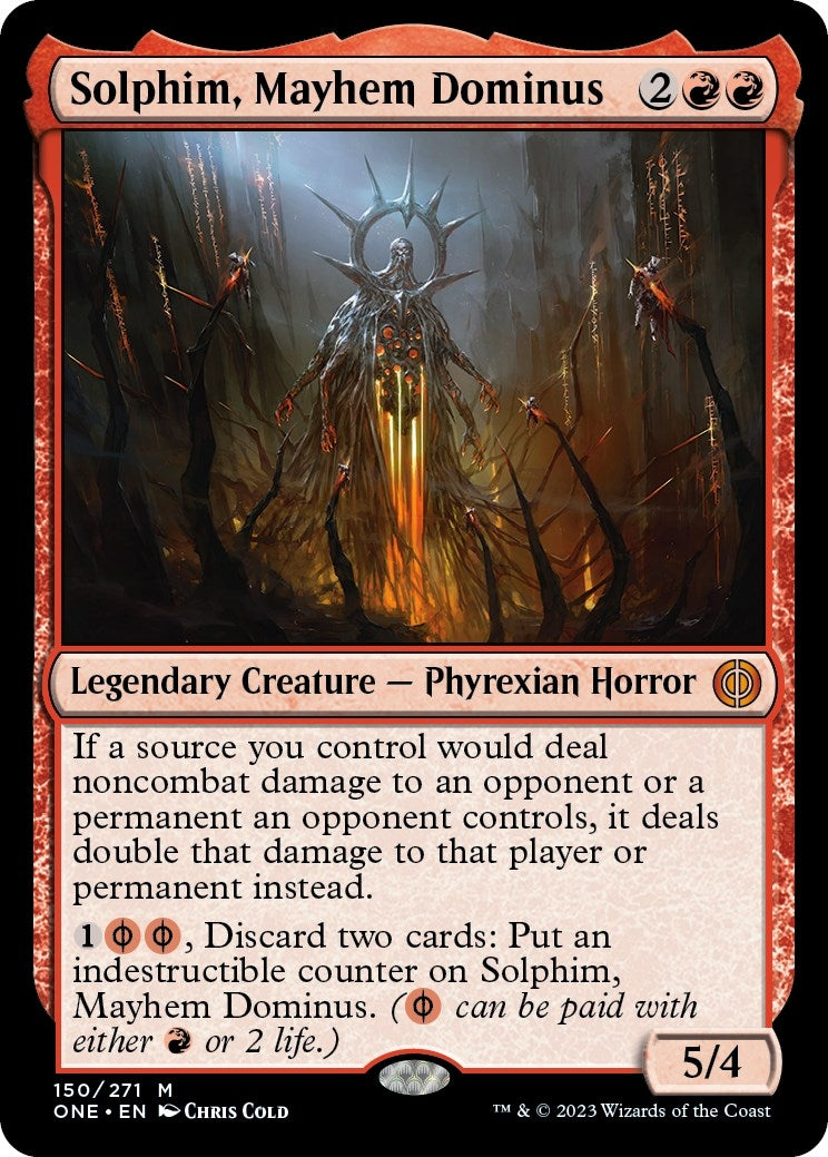 Image for Solphim, Mayhem Dominus (150) - Magic: The Gathering