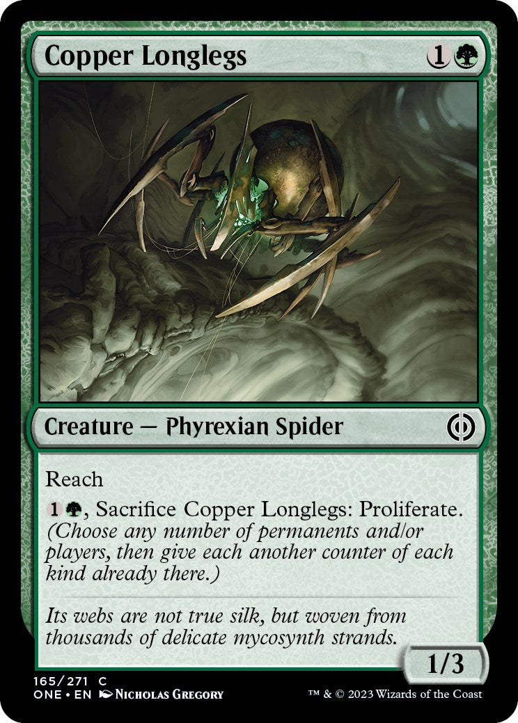 Image for Copper Longlegs (165) - Magic: The Gathering