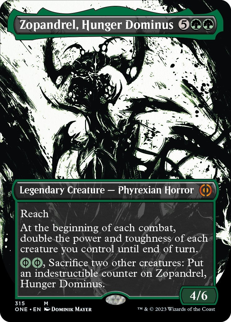Image for Zopandrel, Hunger Dominus (Showcase) (315) - Magic: The Gathering