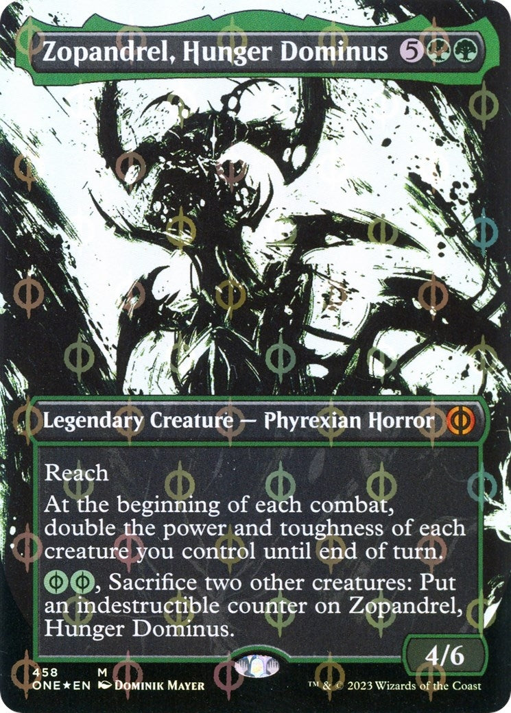 Image for Zopandrel, Hunger Dominus (Showcase) (Step-and-Compleat Foil) (458) - Magic: The Gathering