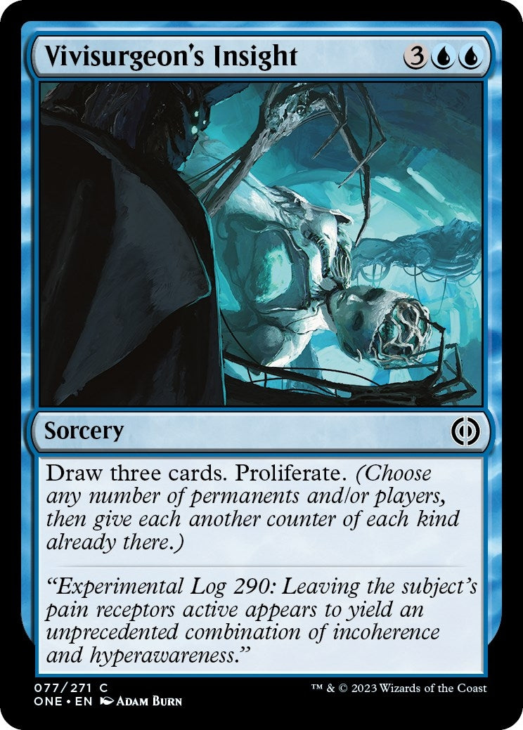 Image for Vivisurgeon's Insight (77) - Magic: The Gathering