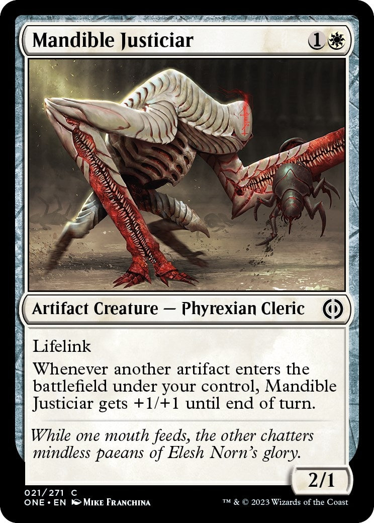 Image for Mandible Justiciar (21) - Magic: The Gathering