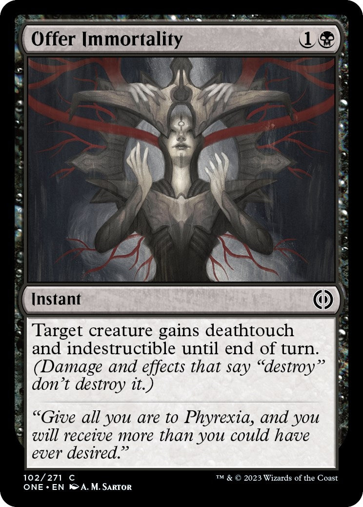 Image for Offer Immortality (102) - Magic: The Gathering