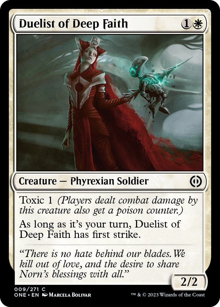 Image for Duelist of Deep Faith (9) - Magic: The Gathering