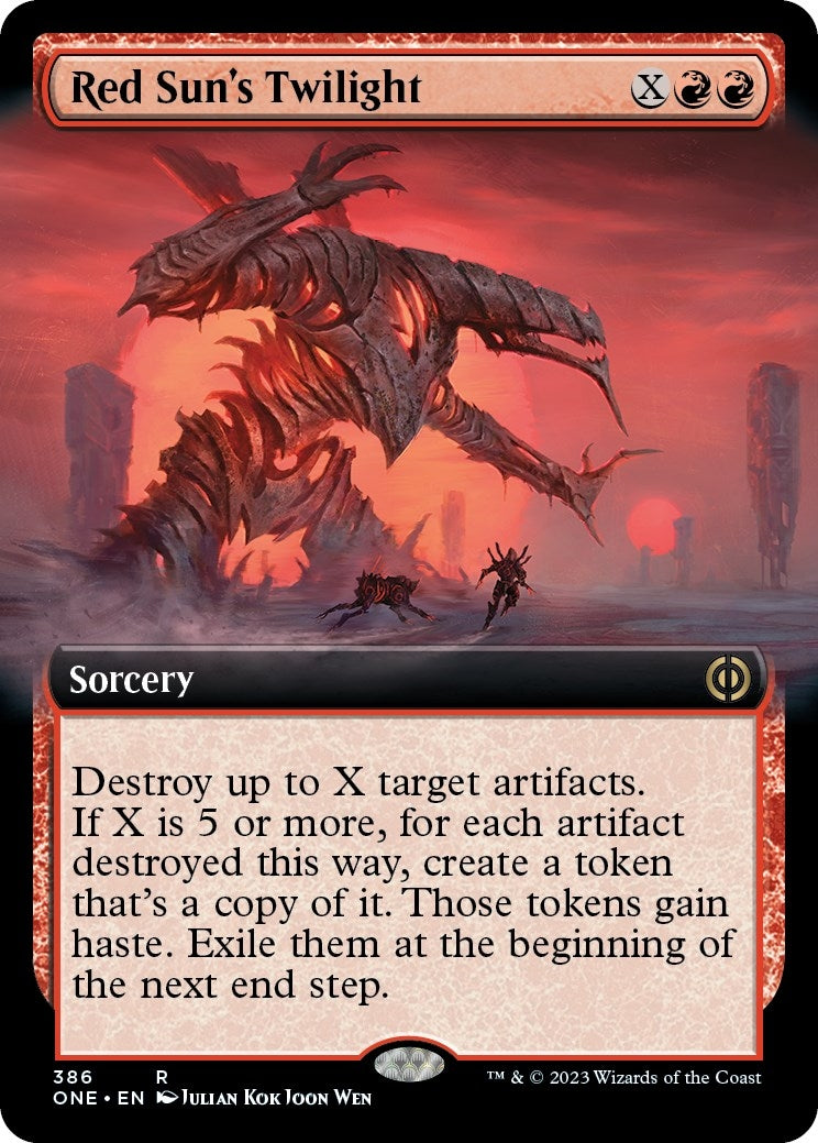 Image for Red Sun's Twilight (Extended Art) (386) - Magic: The Gathering