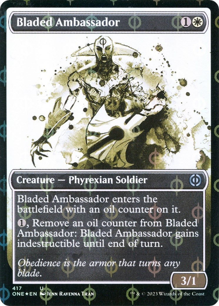 Image for Bladed Ambassador (Showcase) (Step-and-Compleat Foil) (417) - Magic: The Gathering