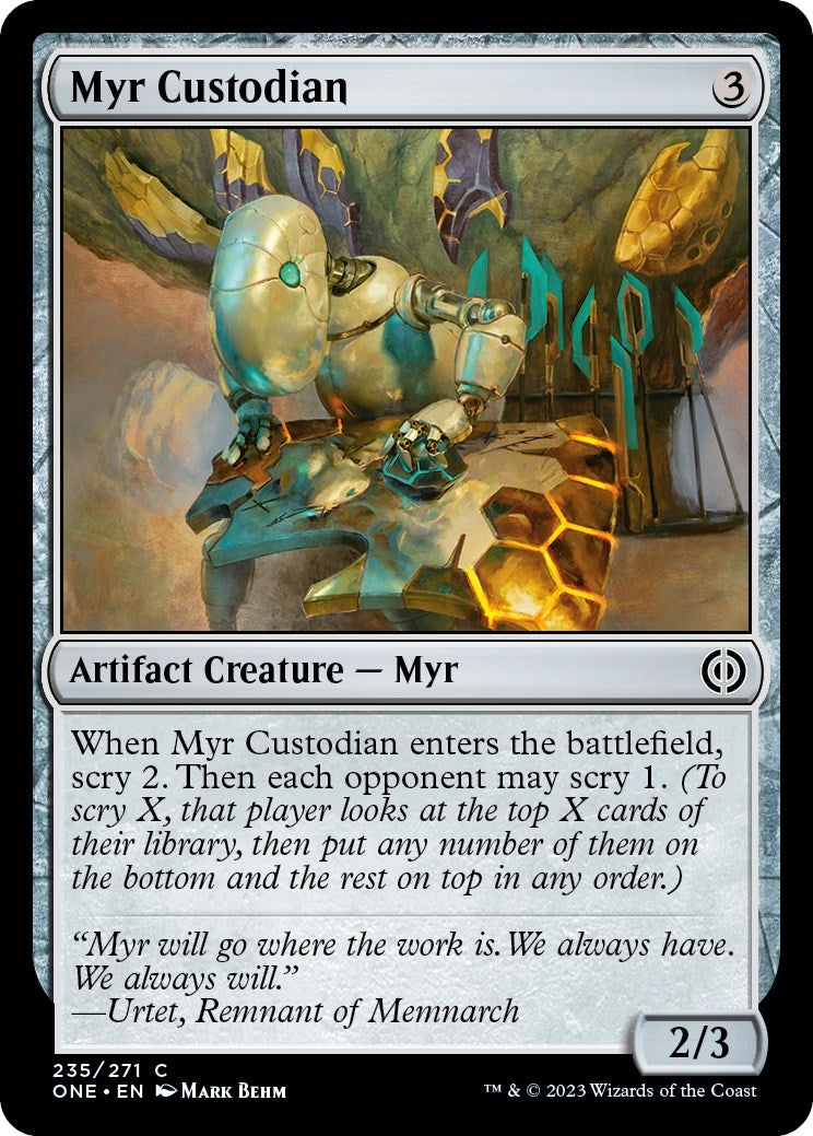 Image for Myr Custodian (235) - Magic: The Gathering