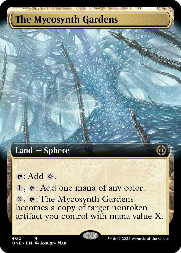 Image for The Mycosynth Gardens (Extended Art) (402) - Magic: The Gathering