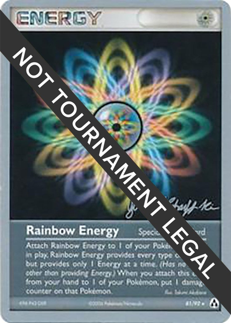 Image for Rainbow Energy - 2007 (Jeremy Scharff-Kim) (81/92) (WCD) - Pokemon