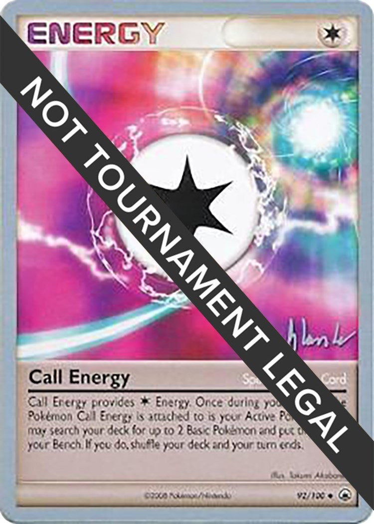 Image for Call Energy - 2008 (Dylan Lefavour) (92/100) (WCD) - Pokemon
