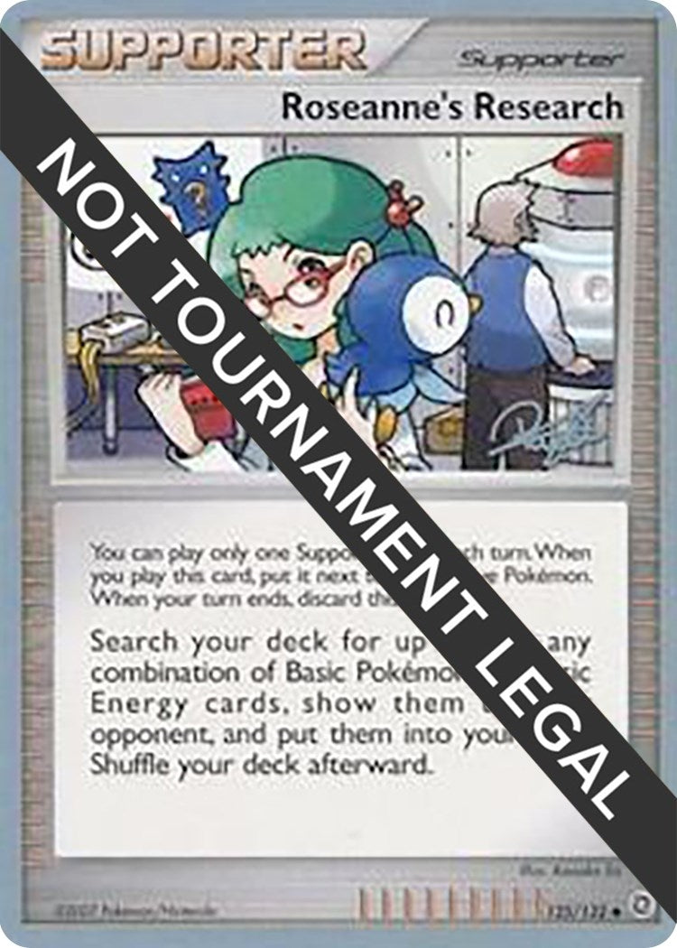 Image for Roseanne's Research - 2008 (Paul Atanassov) (125/132) (WCD) - Pokemon