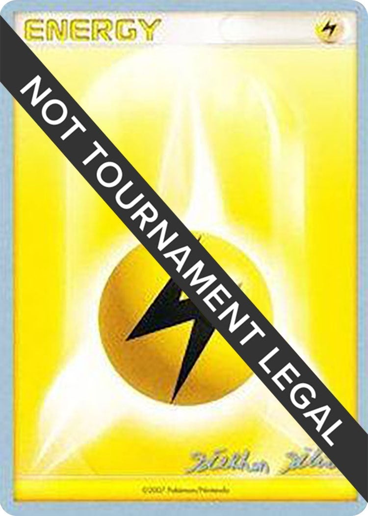 Image for Lightning Energy - 2009 (Stephen Silvestro) (WCD) - Pokemon