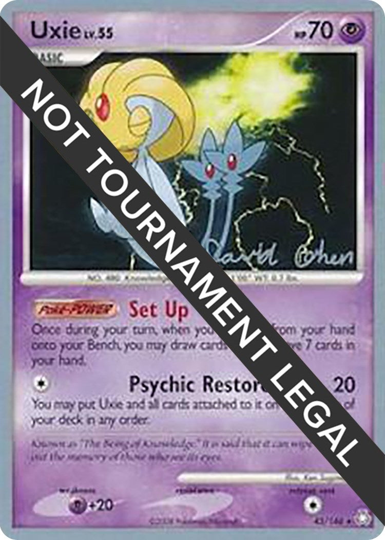 Image for Uxie - 2009 (David Cohen) (43/146) (WCD) - Pokemon