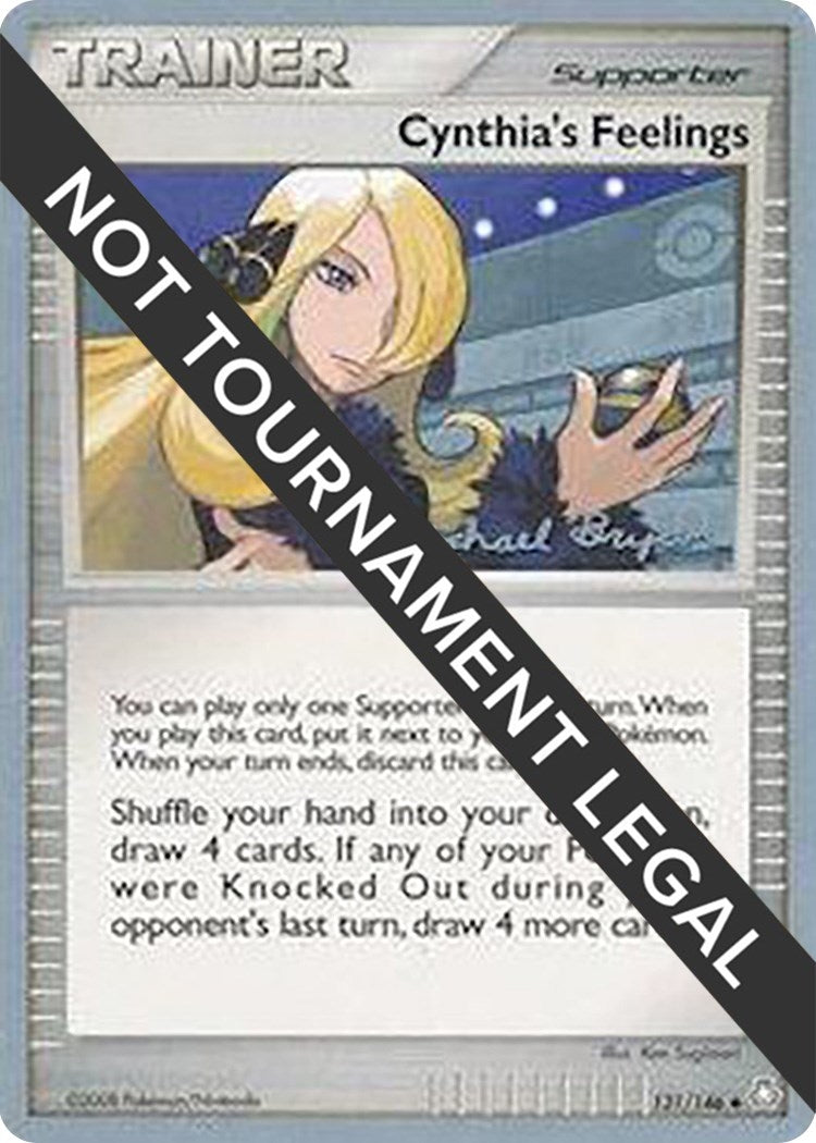 Image for Cynthia's Feelings - 2010 (Mychael Bryan) (131/146) (WCD) - Pokemon