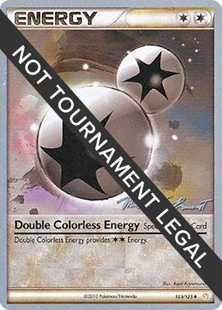 Image for Double Colorless Energy - 2010 (Michael Pramawat) (103/123) (WCD) - Pokemon