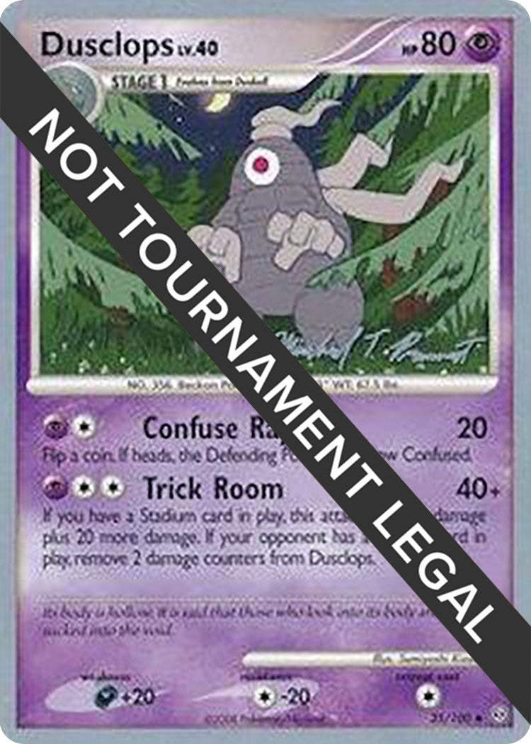 Image for Dusclops - 2010 (Michael Pramawat) (35/100) (WCD) - Pokemon