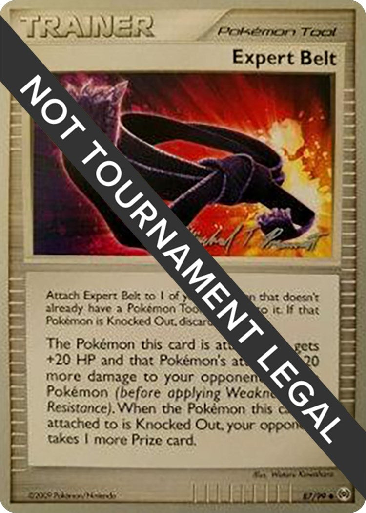 Image for Expert Belt - 2010 (Michael Pramawat) (87/99) (WCD) - Pokemon