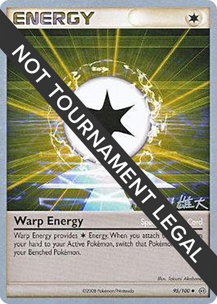 Image for Warp Energy - 2010 (Yuta Komatsuda) (95/100) (WCD) - Pokemon