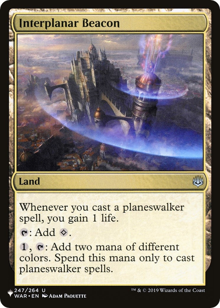 Image for Interplanar Beacon (247/264) (LIST) - Magic: The Gathering