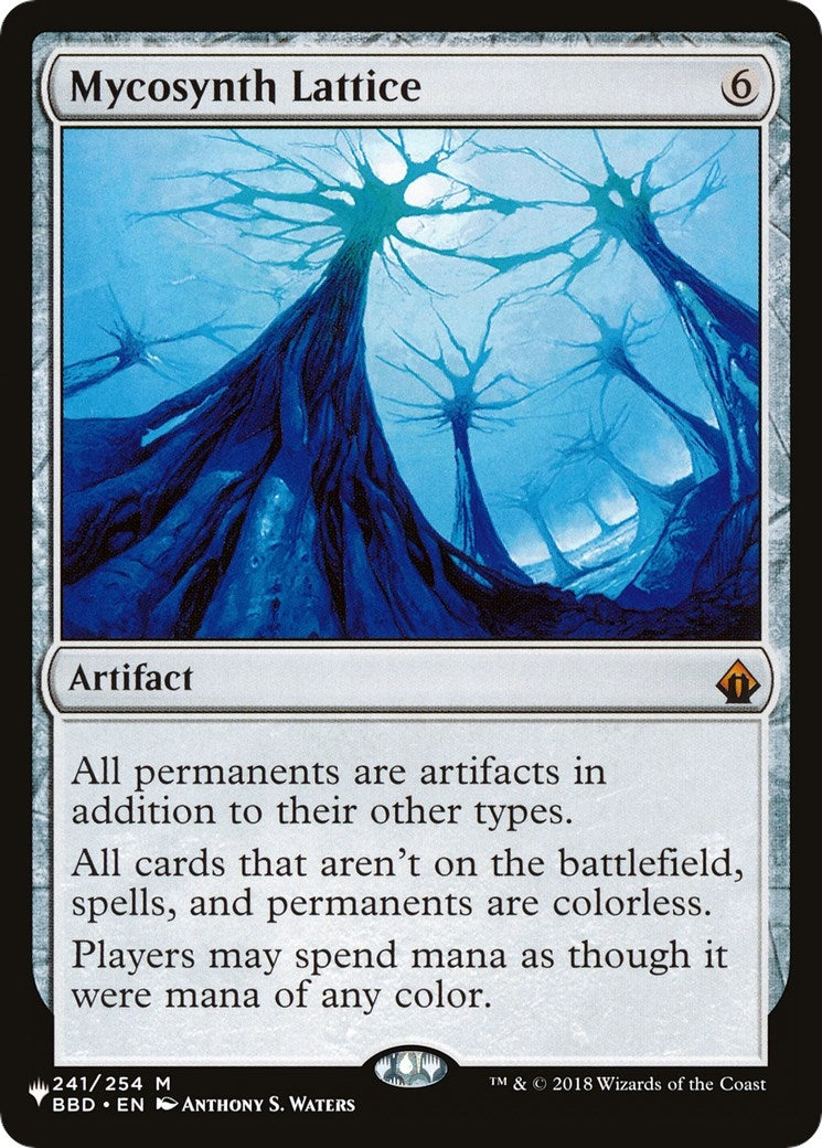 Image for Mycosynth Lattice (241/254) - Magic: The Gathering